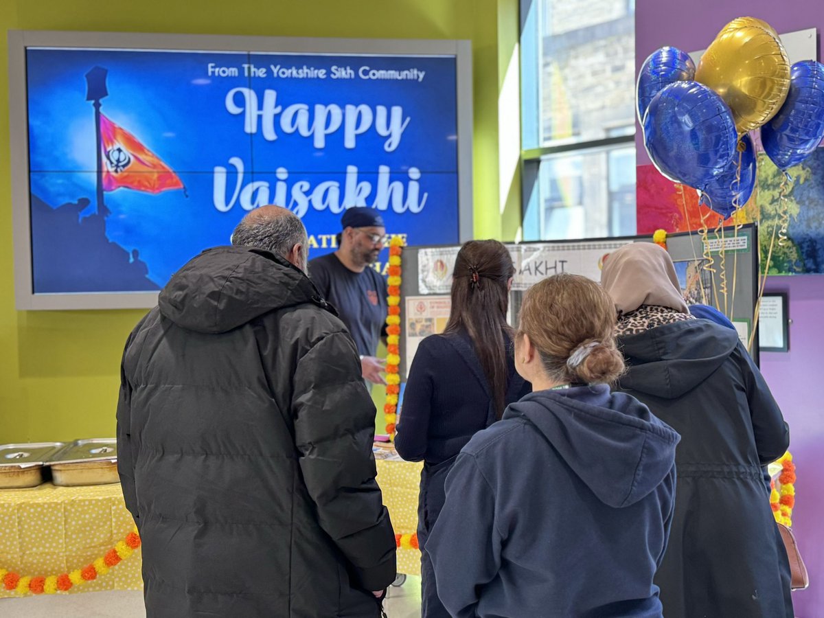 BTHFT's tweet photo. Come celebrate Vaisakhi on the BRI concourse with a traditional Sikh langar, organised by members of our RESIN and SPaRC teams. You can grab a free authentic Indian samosa and try the paneer and halloumi delights and barfi sweets - all kindly supplied by The Funky Indian. https://t.co/UAgmhiA9qX