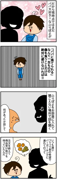 モラハラドイツ人夫と離婚し、共同親権が命じられて早4年。

元夫から「もう息子はうちに来なくていい」と言われた話。

(5)

#漫画が読めるハッシュタグ 