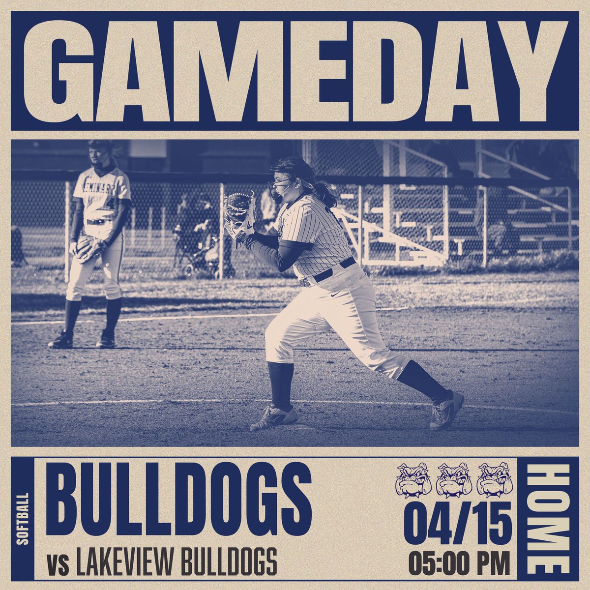 IT'S GAMEDAY! BULLDOGS SOFTBALL | VS Bulldogs | HOME @ 05:00 PM