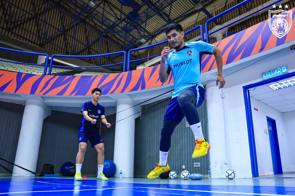 Training days! 💪😮‍💨

#MPFL2024
#JDTFutsal 
#JDTFamily 
#LuaskanKuasamu