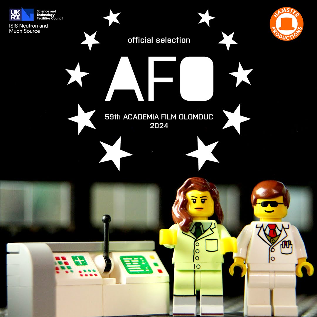 Delighted to announce that our film "Cold Snap: Imaging the Universe's Coldest Temperatures" has been selected for this year's @afo_olomouc science documentary film festival! 📽️🇨🇿 <a href="/isisneutronmuon/">ISIS Neutron and Muon Source</a> <a href="/STFC_Matters/">Science and Technology Facilities Council</a> #afo59 #greetingsfromafo59 #legoanimation #sciencedocumentary