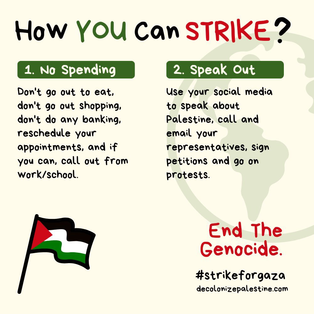 did you know?

#StrikeForPalestine