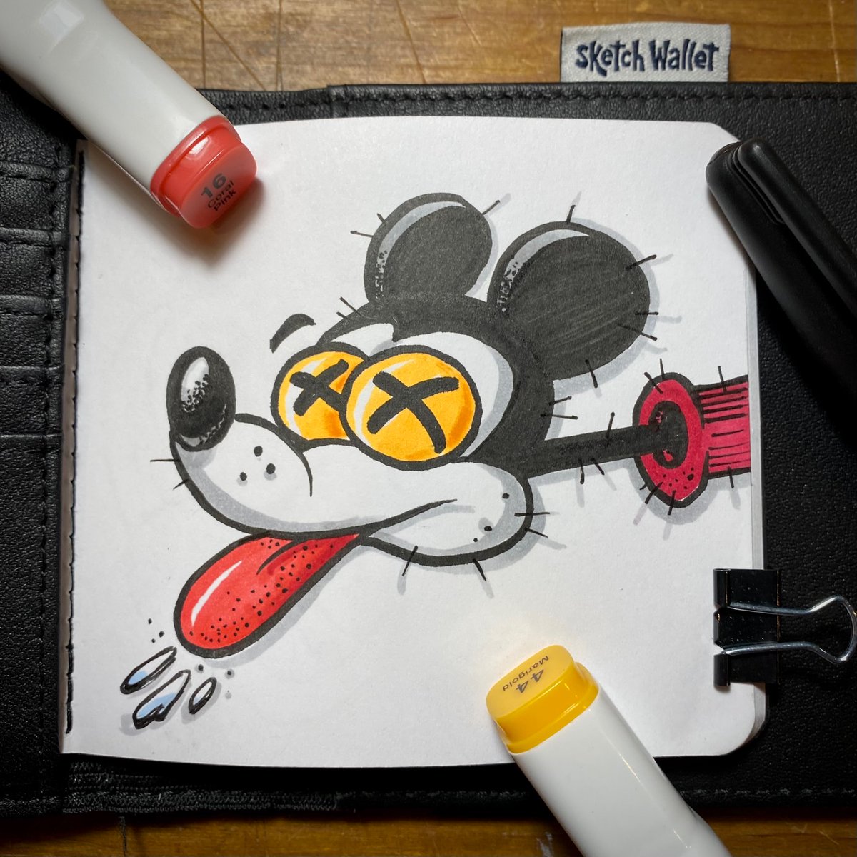 tomwattersart's tweet photo. Monday X Tax Day = Nuff Said
#sketch #sketchoftheday #dailysketch #draw #drawing #alwaysdrawing #cartoon #cartoonist #cartoons
#mickeymouse #quickiemickey
#sketchbook #sketchwallet @sketchwallet https://t.co/gUVpZYxYt3