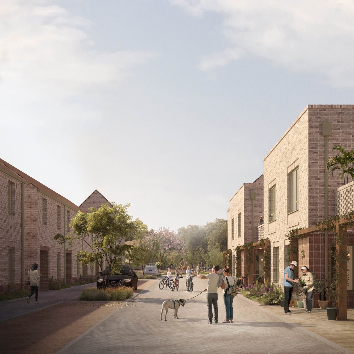 Weyside Urban Village Phase 1 is shortlisted at the #HousingDesignAwards! An exemplar for local authority-led housing with @GuildfordBC, Phase 1 features 81 dwellings designed to achieve #Passivhaus standards, setting a new benchmark for sustainable, future-proofed homes.