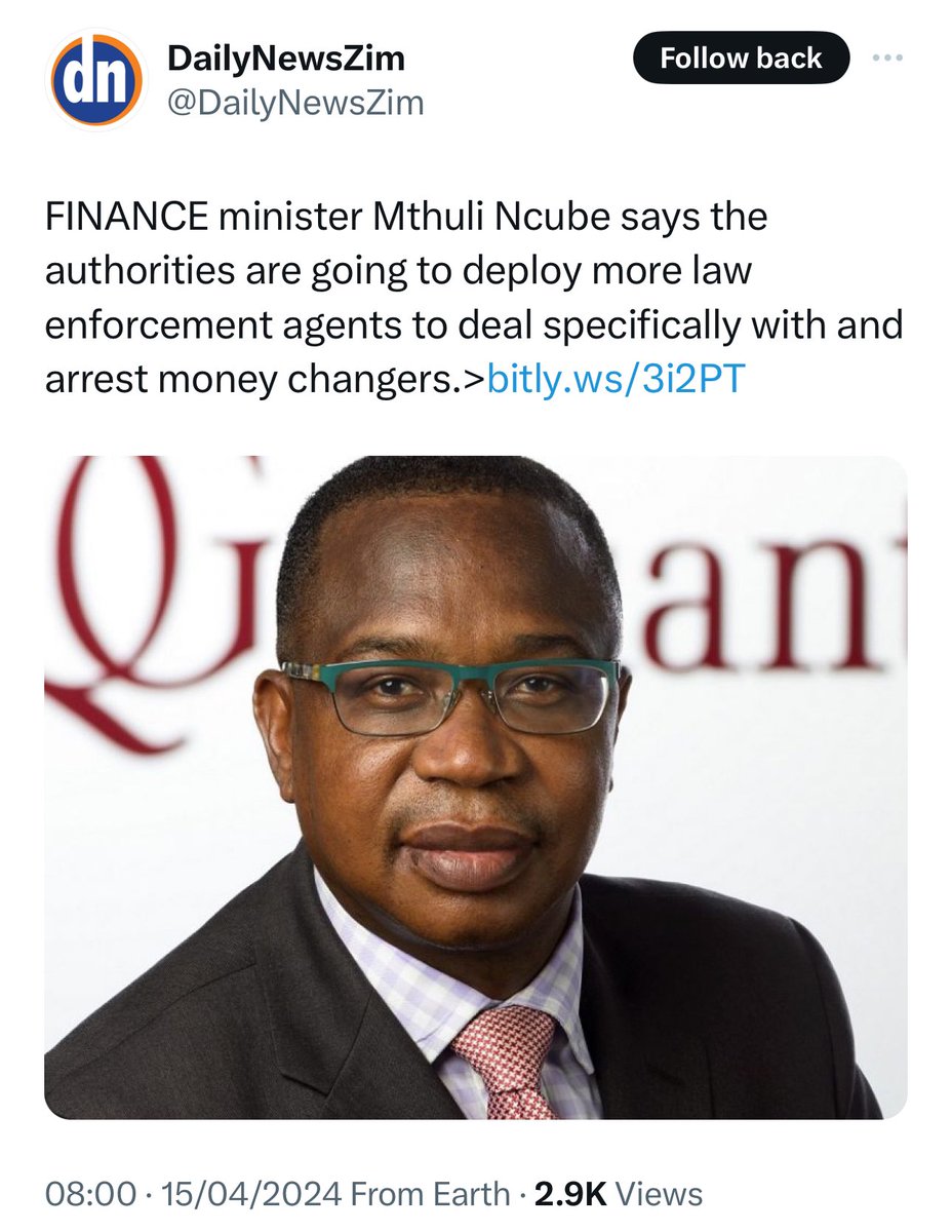 Two of Zimbabwe’s daily newspapers are leading with one story, the government of Zimbabwe threatening Black Market Money Changers with arrest. Our government needs to understand the basic economic laws of supply and demand before it sends out police to arrest black market money…