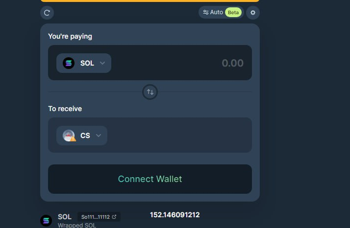 You can buy with jupiter now!✔️

jup.ag/swap/SOL-99Exa…

CA:  99ExaANo8At2CpCekjZtWL6tbi22qjk1nrkPJDEShPuL  
SOCIALS  
copyshark.tech 
t.me/copysharksol 

#CS #Jupiter #Solana #shark