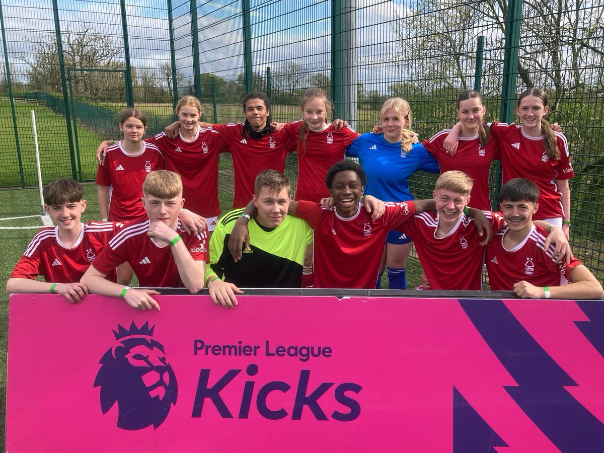 🏆 Nottingham Forest win the Premier League Kicks Regional Cup! Congratulations to our girls' team, who won the #PLKicks tournament held at Derby County on Sunday. Our mixed team narrowly missed out on the final, losing on penalties. #NFFC