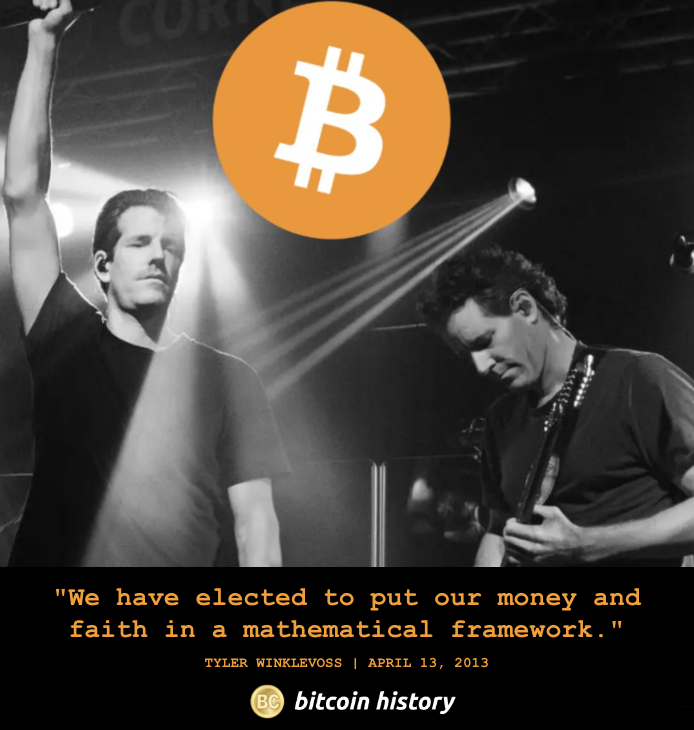 pete_rizzo_'s tweet photo. ✨ Exactly 11 years ago, investors Cameron and Tyler Winklevoss bought 100,000 #Bitcoin at >$100 each

Wall Street laughed, the media laughed. They said it would go to $0. 

Today, that $BTC is worth $6.6 BILLION making them 2 of the richest people in the world 👑 https://t.co/T855dGAFjd