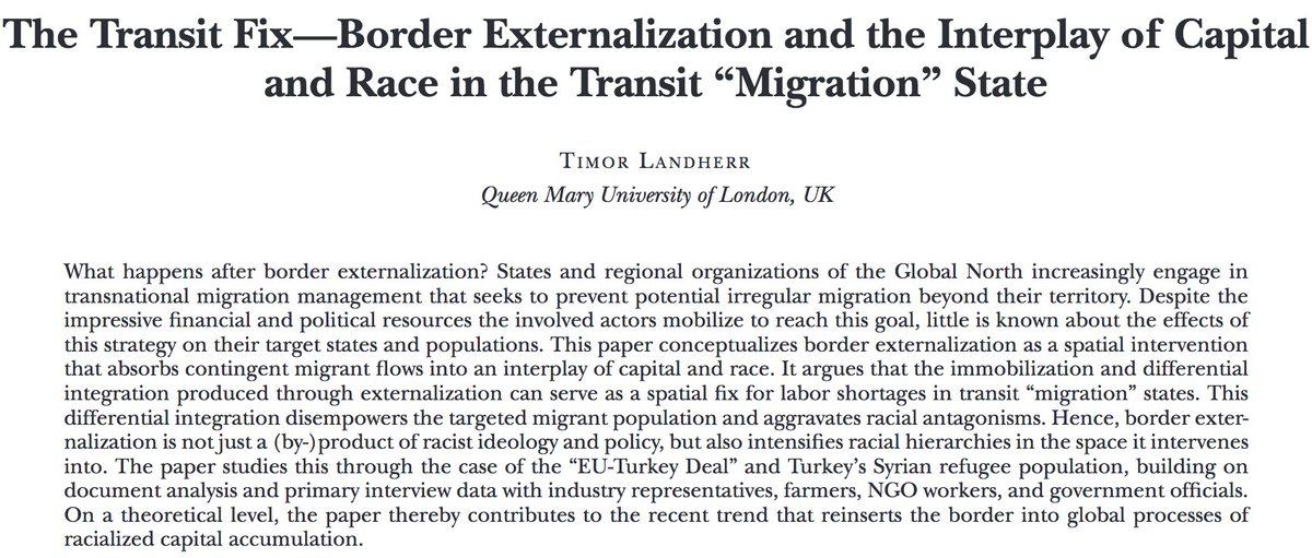 My first journal article is out with @ISQ_Jrnl!! It's open access, so please share it with colleagues, students, comrades, friends and family 🤗 doi.org/10.1093/isq/sq… Short 🧵