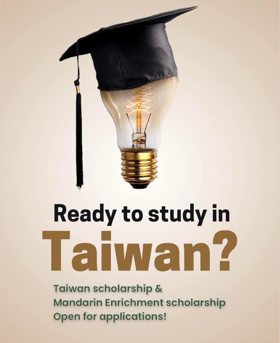 📣Final Call For Irish citizens interested in pursuing degree or studying Mandarin in Taiwan, application for 2024 Ministry of Education “Taiwan Scholarship” and “Huayu Enrichment Scholarship” is open until April 19. For details, please visit roc-taiwan.org/ie/post/7357.h….