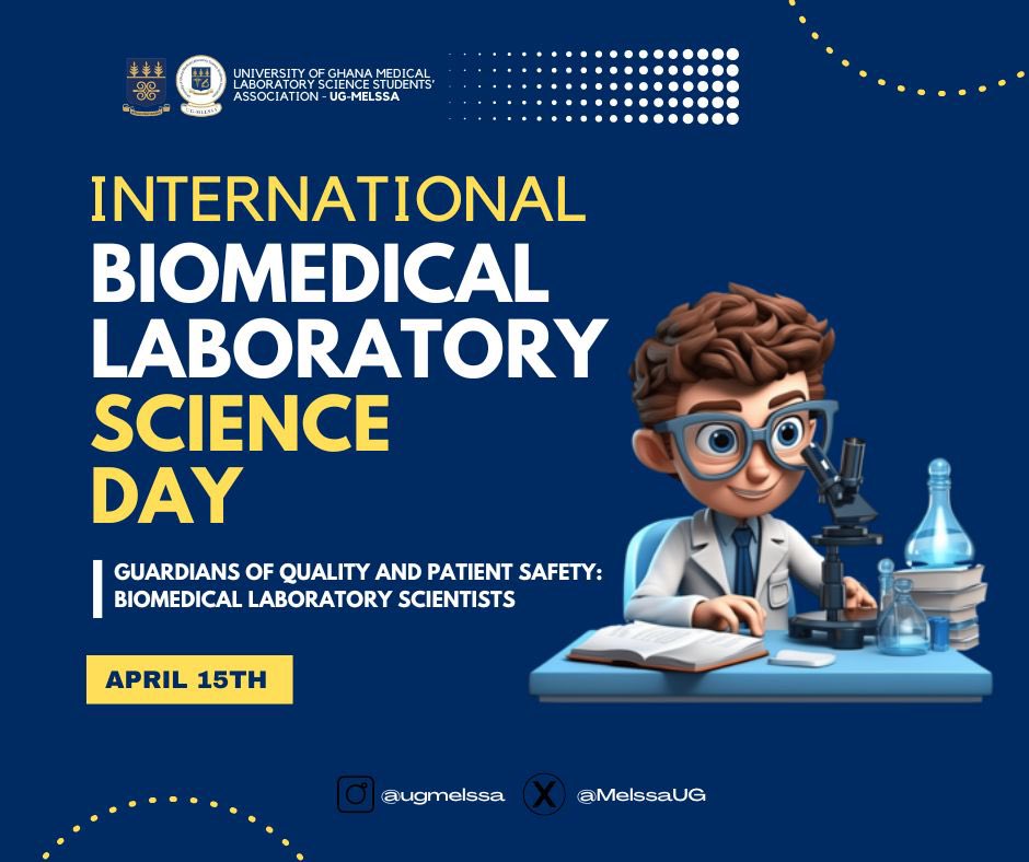 MelssaUG's tweet photo. Happy International Biomedical Laboratory Science Day people🤩🎉 
#IBLS24
#LabPeople 
#TheProfession https://t.co/E4Q6u5Npl2
