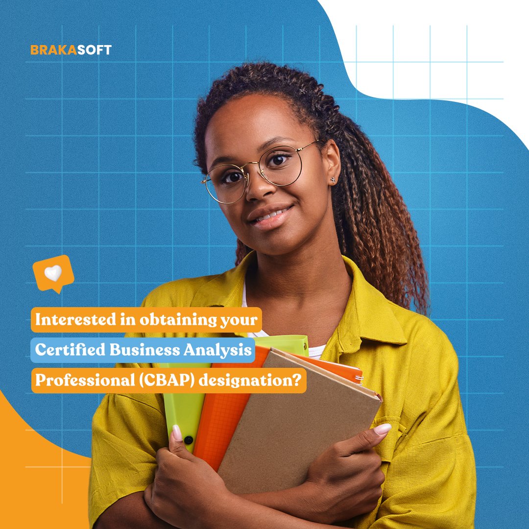 BrakaSoft's tweet photo. Are you eager to attain your Certified Business Analysis Professional (CBAP) designation? Look no further than BrakaSoft, where we offer the most comprehensive training program in the industry to equip you with the knowledge and skills needed to excel in the CBAP exams.👍 https://t.co/SBTU9E41J3