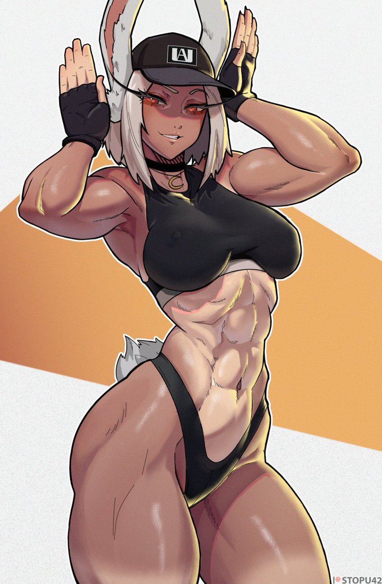Cuck_Clown's tweet photo. { @powerhousebun }

Didn’t think he would end up with a hero, let alone a high ranking one at that!

Honestly.. he can’t stop thinking about how gorgeous she is~ though.. he noticed when she has to deal with monsters..

She always comes home late and all sweaty. https://t.co/lz46VUY2Il
