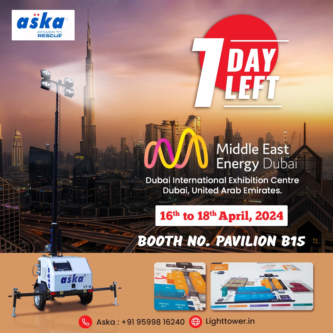 askalightoff's tweet photo. 📷 Date: 16th - 18th April 2024
Call us- +91 95998 16240
#MiddleEastEnergy #MiddleEast #energy #lighttower #AskaGroup #energystorage #supplychain #InnovativeSolutions #SustainableFuture #MEE2024 #MiddleEastEnergy #Dubai #UAE #DWTC #MiddleEast #GCC #energy #utilities https://t.co/SipXAxipkY