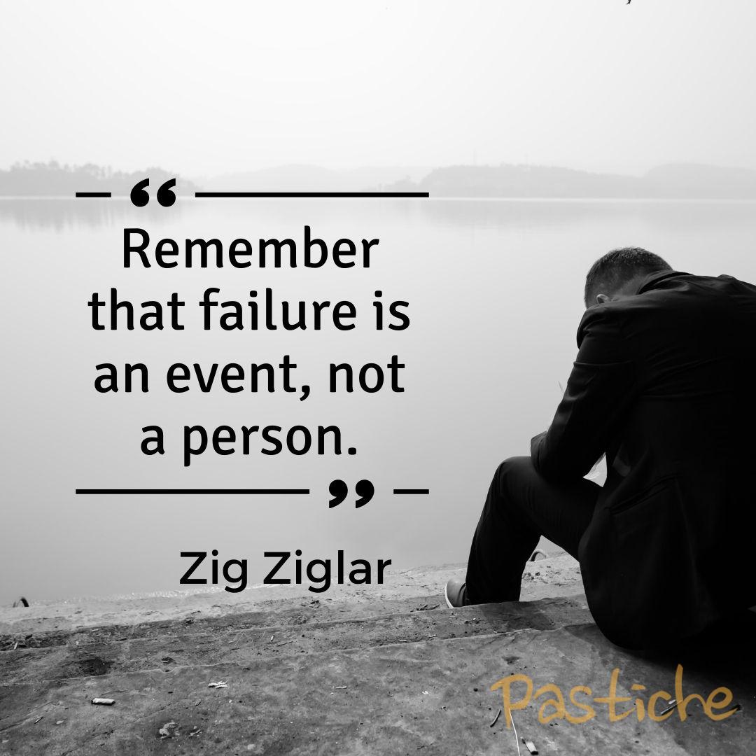 Remember that failure is an event, not a person.

~ Zig Ziglar

#moveforward #buildup 𝗦𝘂𝗽𝗽𝗼𝗿𝘁 𝘂𝘀 𝘄𝗶𝘁𝗵 𝗮 𝗹𝗶𝗸𝗲! #CulinaryDelights #GourmetExperience #ClassicCuisine #FlavorsOfPastiche