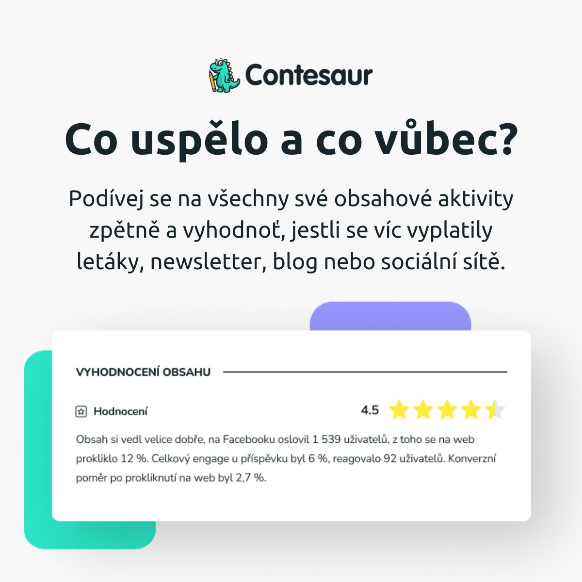 Jak to, že dinosaurům tak jde retrospektiva? Protože se fakt umí hrabat v minulosti. 😂🦖Mrkni, jak ti dinosauři usnadní zpětné hodnocení publikovaného obsahu. ➡️ #contesaur #contentplanning #contentmarketing #copywriters #contentagency