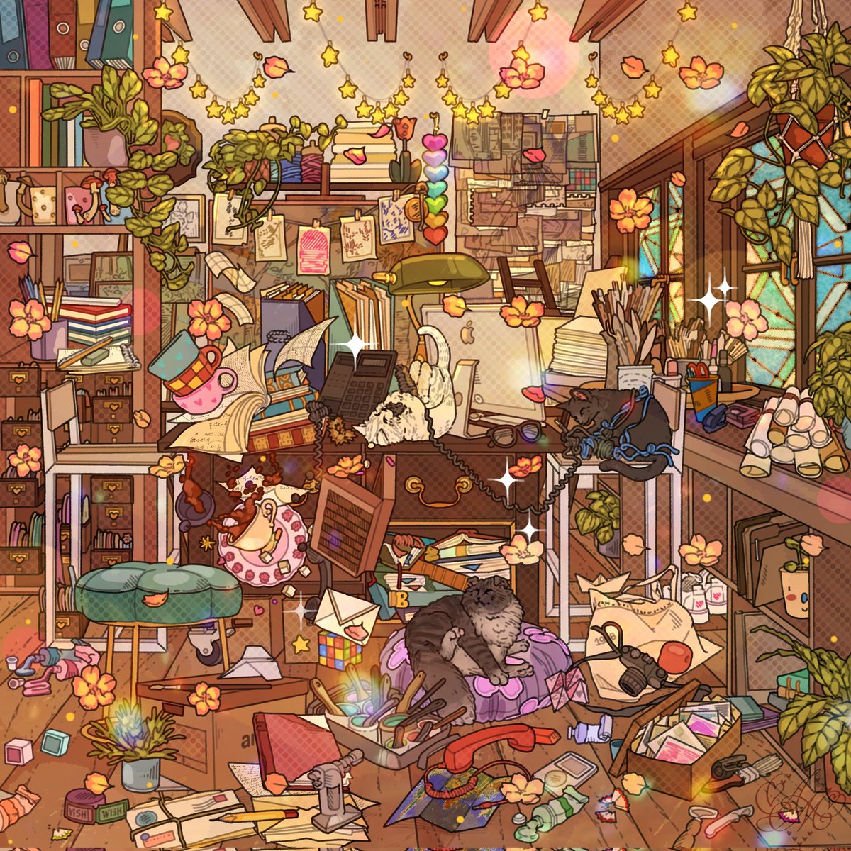 artimaking's tweet photo. ･ ｡
 🖊️∴｡　*
  ･ﾟ *. 📚 ･
          ･ *ﾟ｡ 😺 *
       ･ ﾟ *｡🐈‍⬛ ･ﾟ｡
         🐈･｡°*.  ﾟ
*　　ﾟ｡·*･｡   ﾟ  *
            ﾟ  *.｡📦｡💌･
       * 🗂️ ｡･ﾟ*.｡
              *   🗓️ ･ﾟ ｡* ｡
                       ･　ﾟ🌟 ｡ https://t.co/RIkVfDhc3z