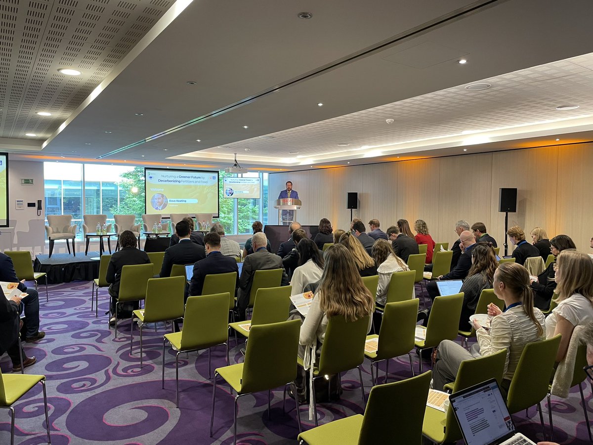 The “Nurturing a Greener Future by Decarbonizing Fertilizers and Food Conference” has started! 🤩

Follow us to learn from the EU Commission, farmers’ associations and companies in the agri-food sector ➡️ #FeedTheFuture, #EUSEW2024