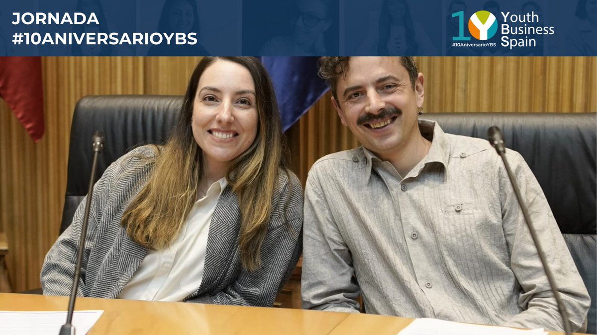 #10AniversarioYBS | Marta Leciñena, David Nieto, Diana Antolín de <a href="/anima_fisio/">anima.fisioterapia</a> y Óscar Enriquez de #Enraizarte proceden a la presentación y lectura 📖 del “Manifiesto por la #transformación del ecosistema de apoyo al #emprendimiento juvenil inclusivo” 🚀