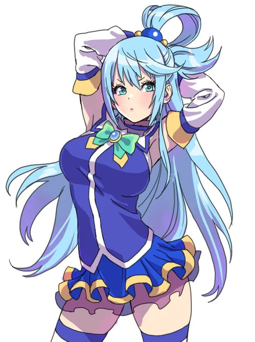 むかし描いたアクア様。 