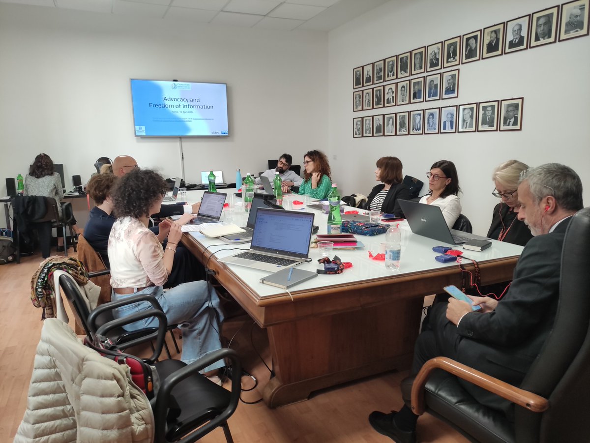 As part of 'Transnational Advocacy for Freedom of Information in the Balkans #ATLIB' project, we joined the workshop organised by our project partner #OBCT, in Rome. Learn more about it here: bit.ly/3TXzIj0 @BalcaniCaucaso