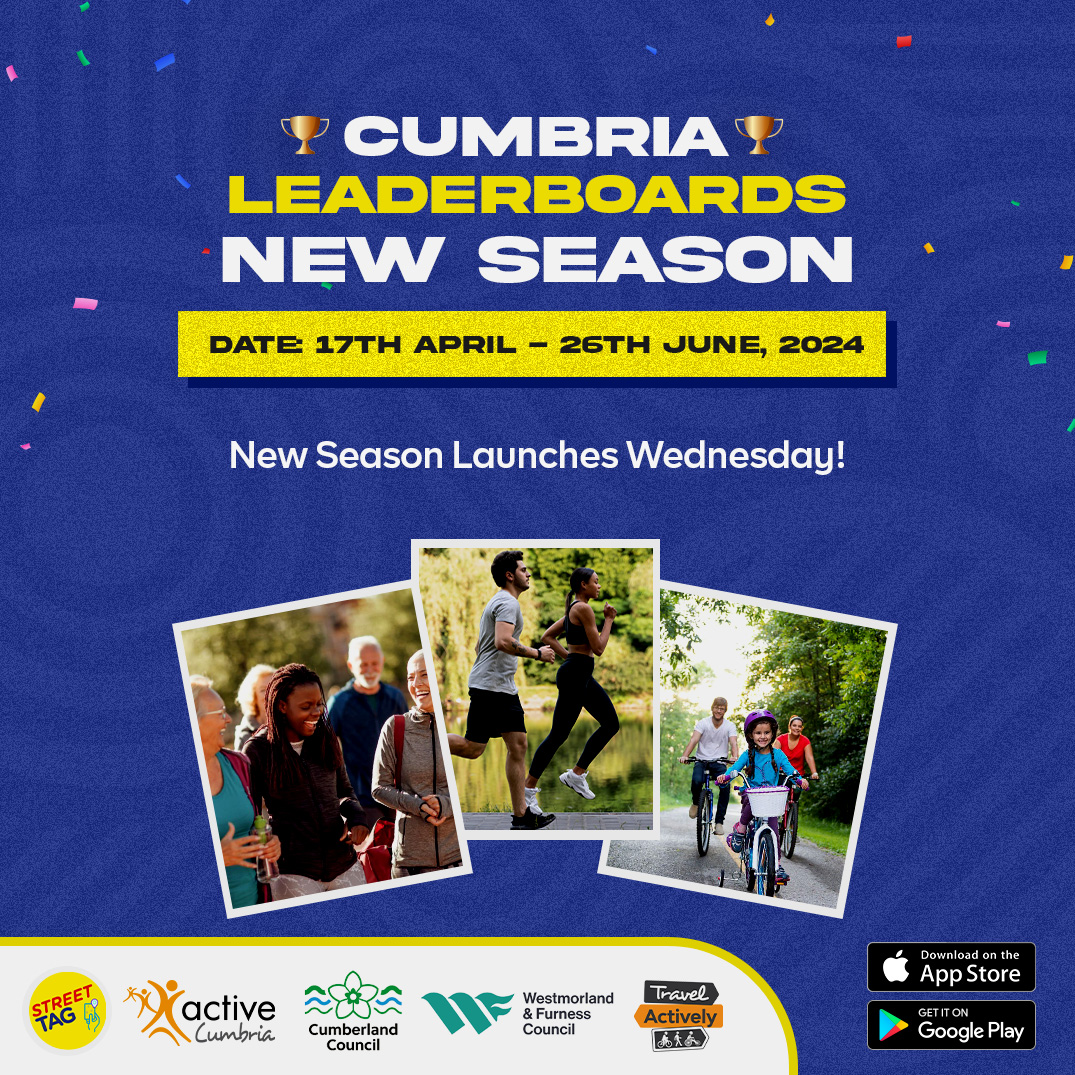 Cumberland and Westmorland & Furness Leaderboards in Cumbria Launches for the New Season this Wednesday, 17th April! 🎉 To find out more: activecumbria.org/behealthybeact… @activecumbria @wandfcouncil @CumberlandCoun @CrosthwaiteSch @southwalneyinf @StaveleySchool @holyfamteaching