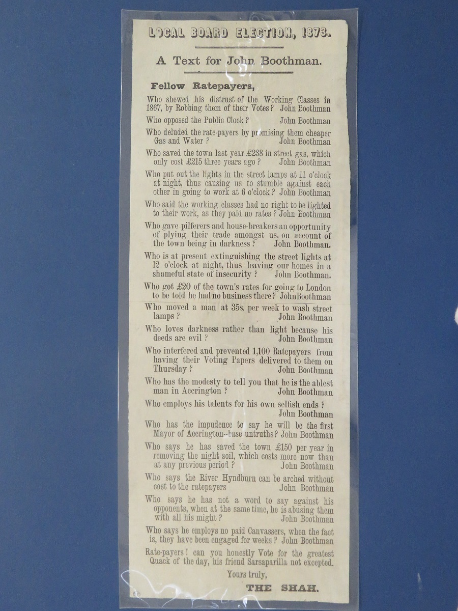 LancsArchives's tweet photo. Hidden Gemโฆ As part of #LocalHistoryMonth #AccringtonLibrary is highlighting its handbills and posters collection โ political, social and retail advertisements that highlight day to day events in the town dating as far back as the Victoria Era
@LancsLibraries https://t.co/iq9EwmAWAL
