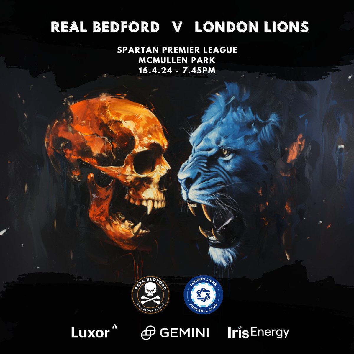 It is the big one tomorrow evening where we can win the league, but we need to beat @LondonLions_. Kick-off is 7.45pm @ McMullen Park. Come down and cheer the lads on. Tickets: realbedford.com/real-bedford-v…