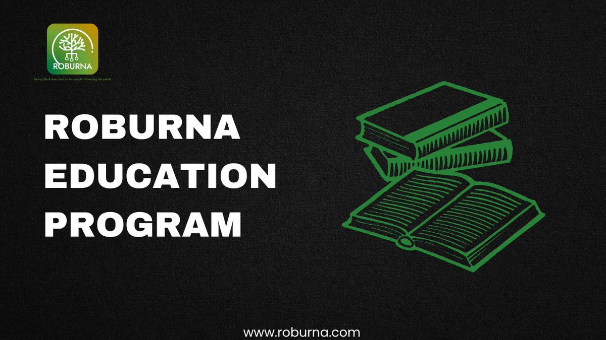 🌳At Roburna, education is key to building a greener future for blockchain technology. 

🌳To learn about the environmental impact of blockchain and how you can make a difference! Join our educational initiatives, outreaches, and community engagements.
#blockchain
#EVM
#Crypto