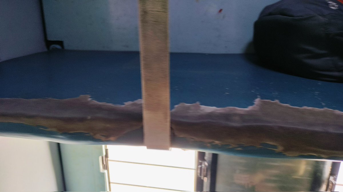 Singhsaheb95's tweet photo. Dear @RailMinIndia @WesternRly @EasternRailway @Central_Railway We are traveling by triveni train 15075 from anapra to prayagraj, we have got a sleeper seat, what have we done, we are paying less, so it would have been better to travel by general coach. https://t.co/Sgb29hx32I