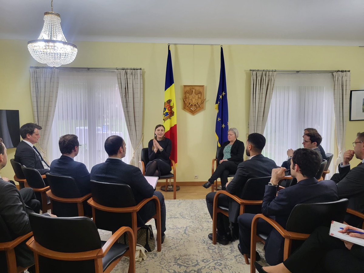 MDAmbEU's tweet photo. Today starts the COEST visit to 🇲🇩 in a long time. Happy that we could host a briefing for the group last week to discuss priorities &amp;the latest  on reform agenda.Close dialogue w/ Member States is key for accession &amp; for the success of any initiative in the EU-MD cooperation https://t.co/tWMln8vE3M