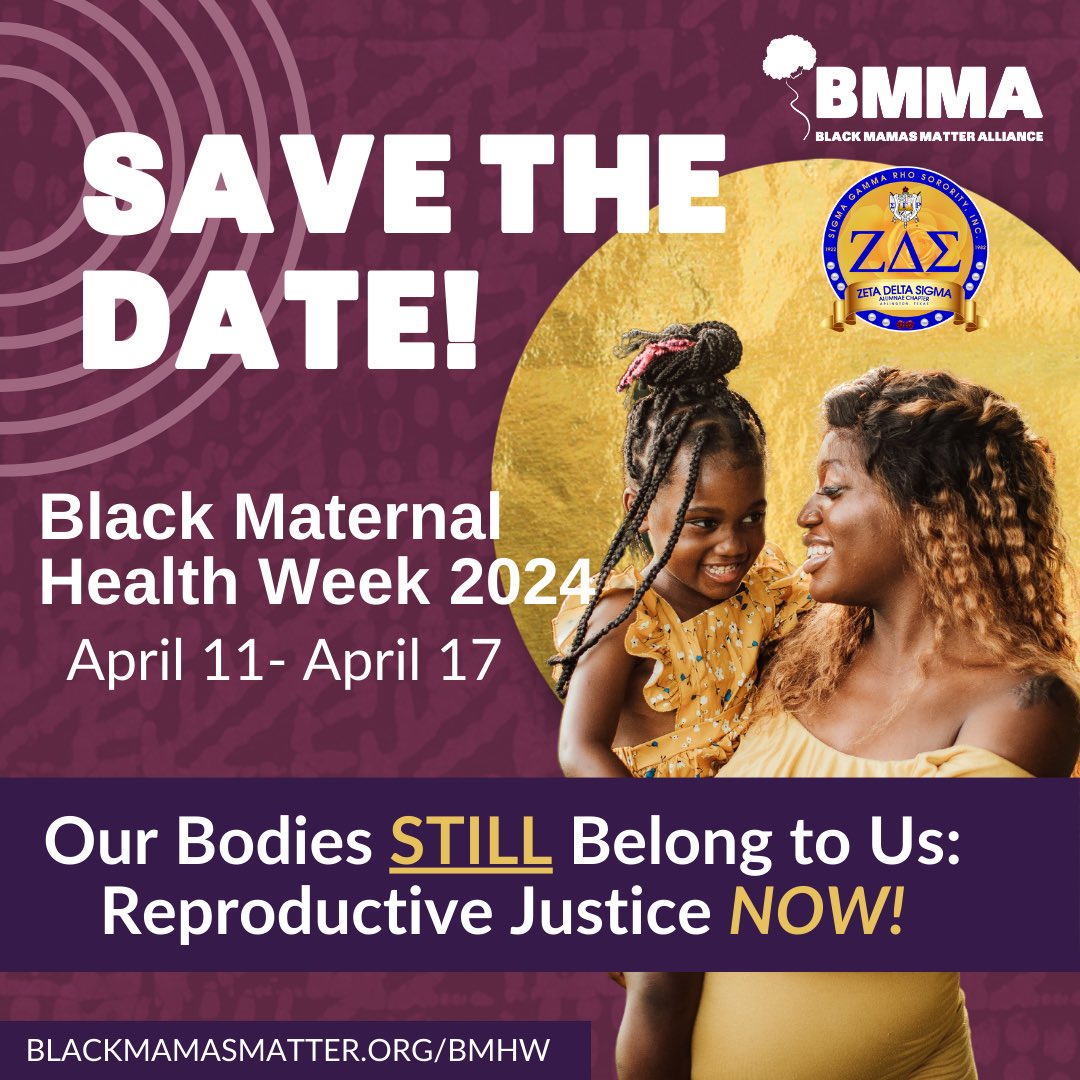 #ZDStheBest supports #FundBlackMama: Mobilizing Capital for Black Maternal Health' in association with Sigma Gamma Rho Sorority, Inc.

#BMHW2024
#ZDStheBest
