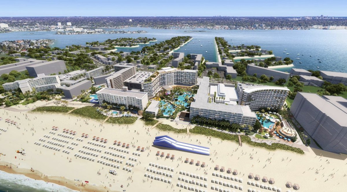 St. Pete Beach commissioners may vote tonight on a $500 million project that would bring big changes to the Tradewinds Resort on Gulf Blvd. 3 new hotel towers, 600+ new rooms, pools, retail, restaurants, a surfing simulator and glass-bottom balcony are part of the plans @BN9