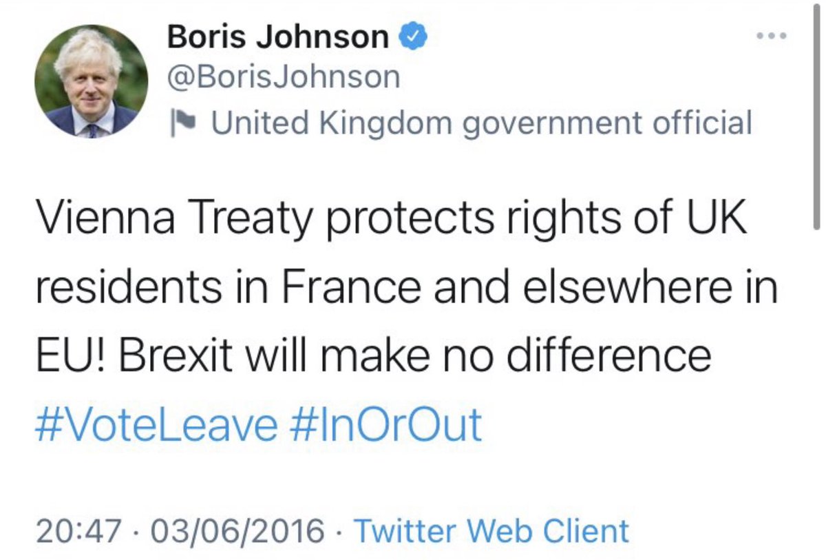 If you enter the EU under the 90/180-day rule, you cannot engage in any paid employment or studies, and you must leave after 90 days or face stiff penalties.

Boris Johnson signed this agreement.

Like all Brexiters, he is a fucking charlatan.