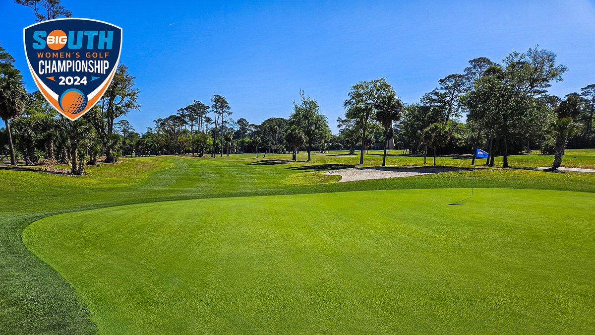 𝗥𝗢𝗨𝗡𝗗 𝟮 ⛳️🏆 The Big South Women's Golf Championship continues Monday at the Ocean Creek Golf Course in Fripp Island, South Carolina! 📊 Live Scoring: bit.ly/3xLnxy4 🏌️‍♀️ Pairings: bit.ly/4cWwPHF #BigSouthGolf