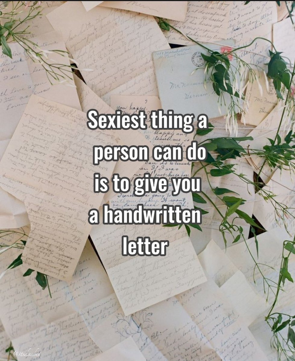 Handwritten letters>>>>>