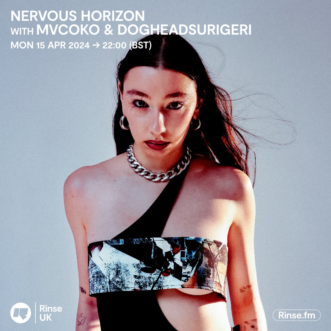 👾 High speed affair on <a href="/RinseFM/">Rinse FM</a> tonight! <a href="/mvcoko/">Mik</a> &amp; <a href="/dogheadsurigeri/">dogheadsurigeri</a> take over our show for two hours! 22:00 till 00:00 rinse.fm