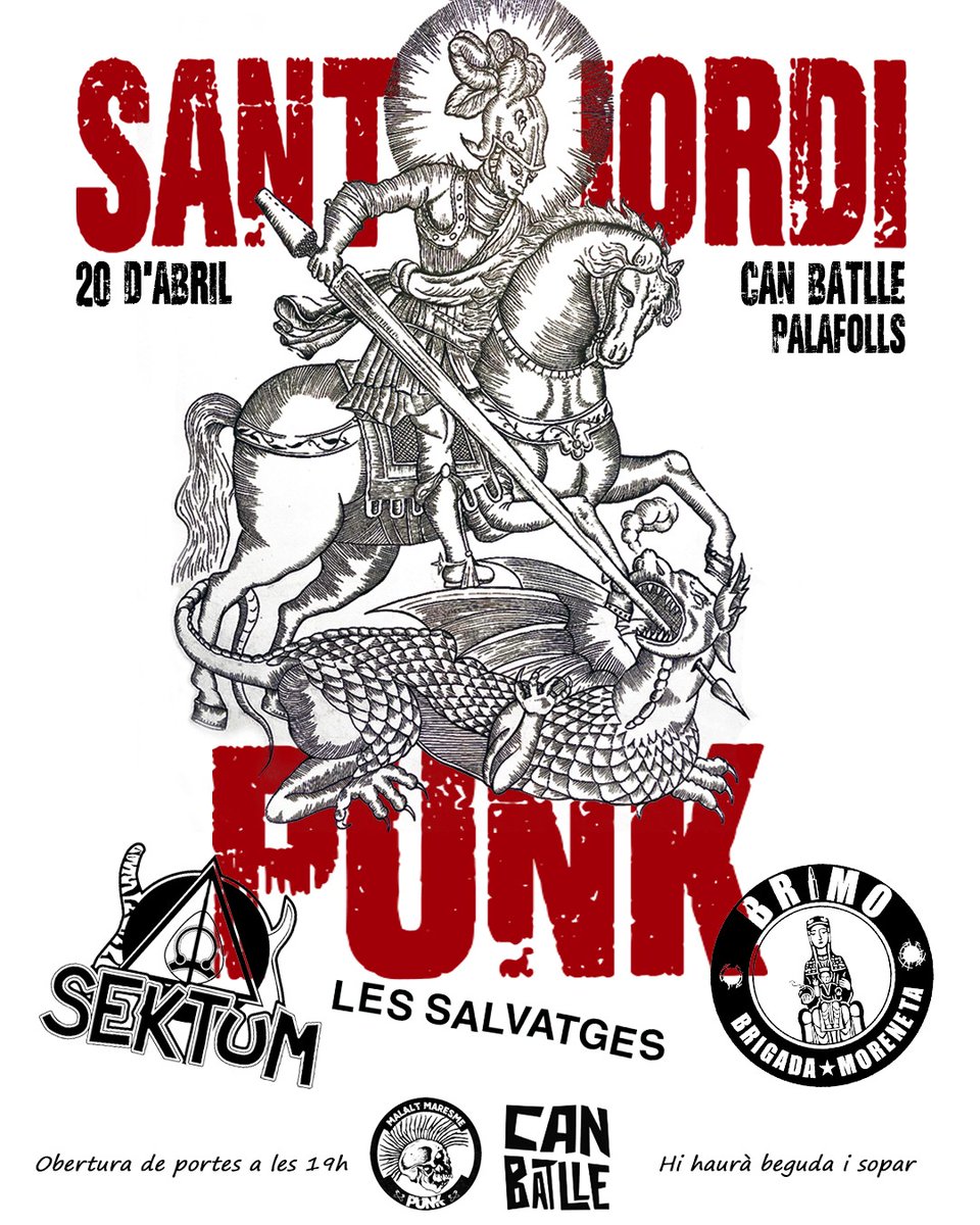 xavierps7's tweet photo. Com que us veig una mica tensos, aprofito per recordar-vos que dissabte podeu descarregar tensió al sarau dels @MalAltPunk https://t.co/9G0Gdt0nVZ