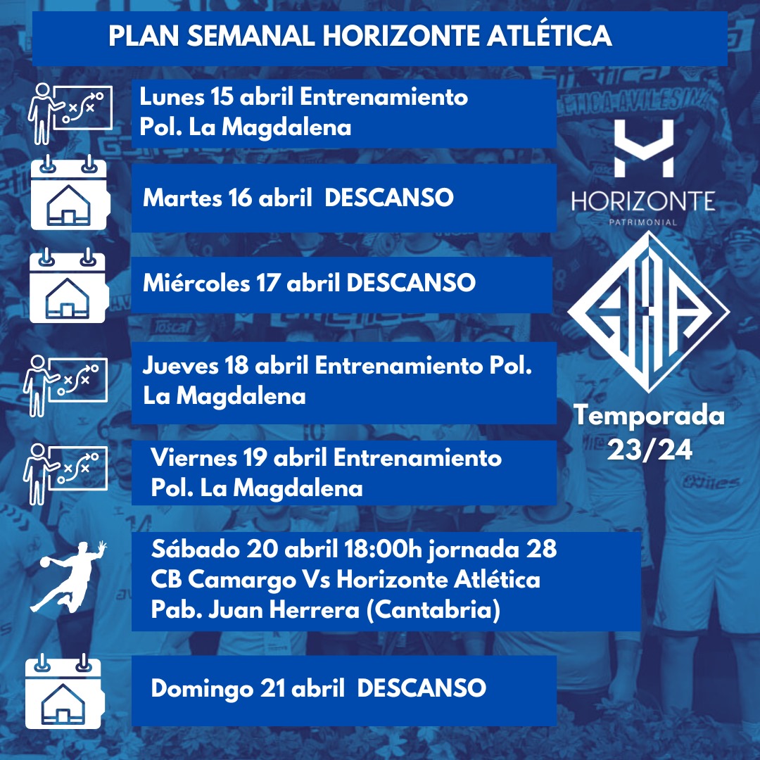 🔷 BALONMANO Un paso más!!! Horizonte Atlética!!! 🔵⚪🦈💪