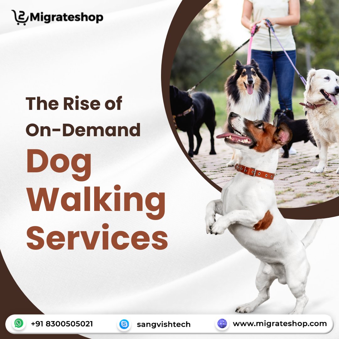 🐾 The rise of on-demand dog walking services is transforming pet care! 📈🐶 Discover the ease of booking a reliable dog walker at your fingertips!📱 

Check Now: migrateshop.com/uber-for-dog-w…

#migrateshop #ondemand #petcares #dogwalking #uberfordogwalking #uber #business #startups