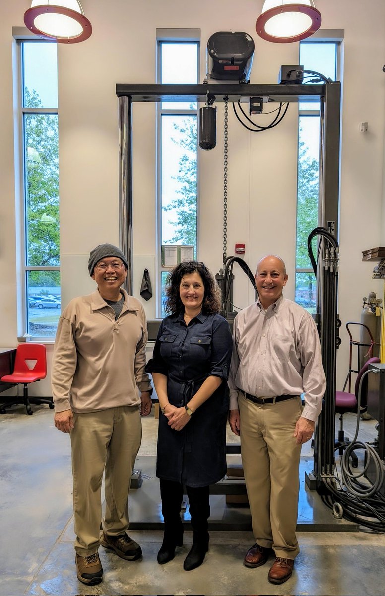 Ricky Bursi PE, President of OGCB, Inc visited CBU Packaging Lab on April 10th together with Margaret McDonald of CBU Advancement Office. Ricky served on the Tennessee Board of Architectural and Engineering Examiners for years. #CBUPackaging #CBU #Packaging