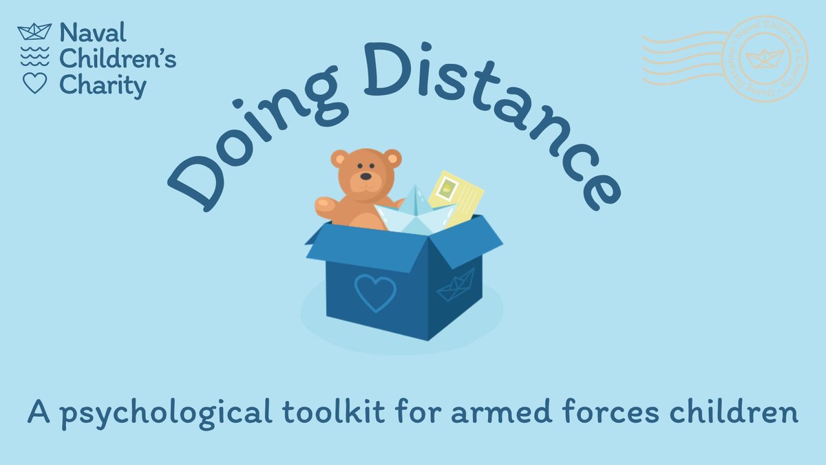 If you have a family member on deployment, remember to take advantage of ‘Doing Distance’ – our free psychological toolkit for armed forces children. The ‘Doing Distance’ toolkit can be found at: navalchildrenscharity.org.uk/doing-distance/ 💙⚓ #doingdistance #royalnavy #royalmarines
