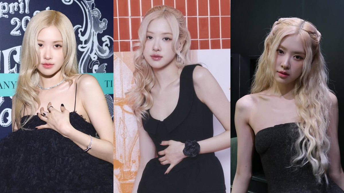 starfess's tweet photo. -star dari new look rosé di 3 event berbeda, kalian suka look dia yang mana nih? https://t.co/4fK1o9oNVB