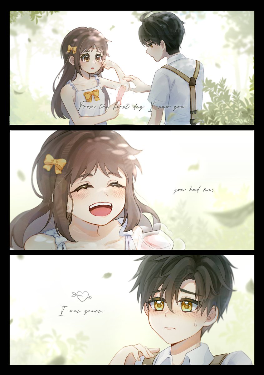 IchimiKusado's tweet image. Even though he lost his memories or couldn't remember who she was, he still fell in love with her over and over again. 
#恋と深空 #黎深 #Zayne #レイ　#LoveandDeepspace