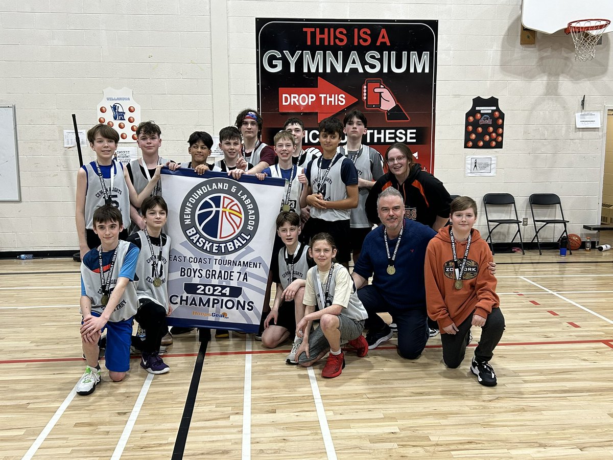 CynthiaPiercey's tweet photo. @nlbasketball #nlba 
@cowanelementary 
 Grade 7 Cowan Heights  
Gold for the boys!! 
Congratulations!! https://t.co/JiAFF43PZz