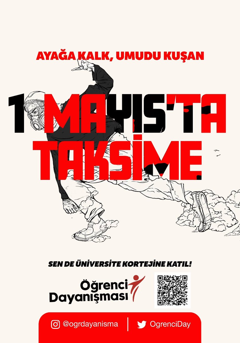 Ayağa Kalk, Umudu Kuşan! 1 Mayıs'ta Taksim'e Sen de Üniversite Kortejine Katıl! 👇 Ayağa Kalk, Umudu Kuşan! 1 Mayıs'ta Taksim'e Sen de Üniversite Kortejine Katıl! 👇 docs.google.com/forms/d/e/1FAI…