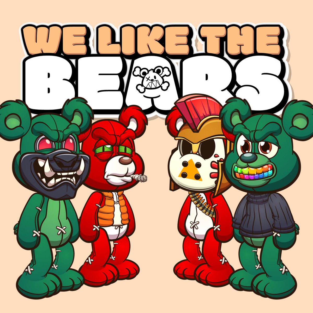 GM GM WEB3 hoping to see some new people join the @killabearsnft community before @mr_benft drops more alpha this week 🪂🕹️ 👀👀 Anyone interested hit my DMs would love to help you pickup your first 🐻