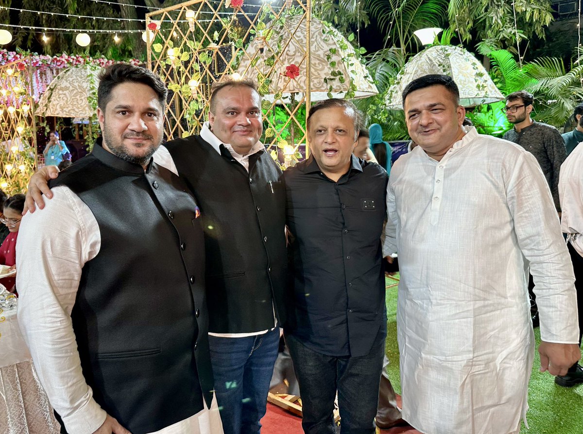 #EidulFitr2024 party hosted by Janab Dr Akhtar Hasan Rizvi & Mrs Adv Rubina Akhtar Hasan Rizvi. May Almighty bless Rizvi’s family for the amazing hospitality. @DrRizviSpeaks @RubinaAkhtarHa1 #EidMubarak #EidMilan @ShelarAshish ji @BJP4Mumbai @BJP4Maharashtra