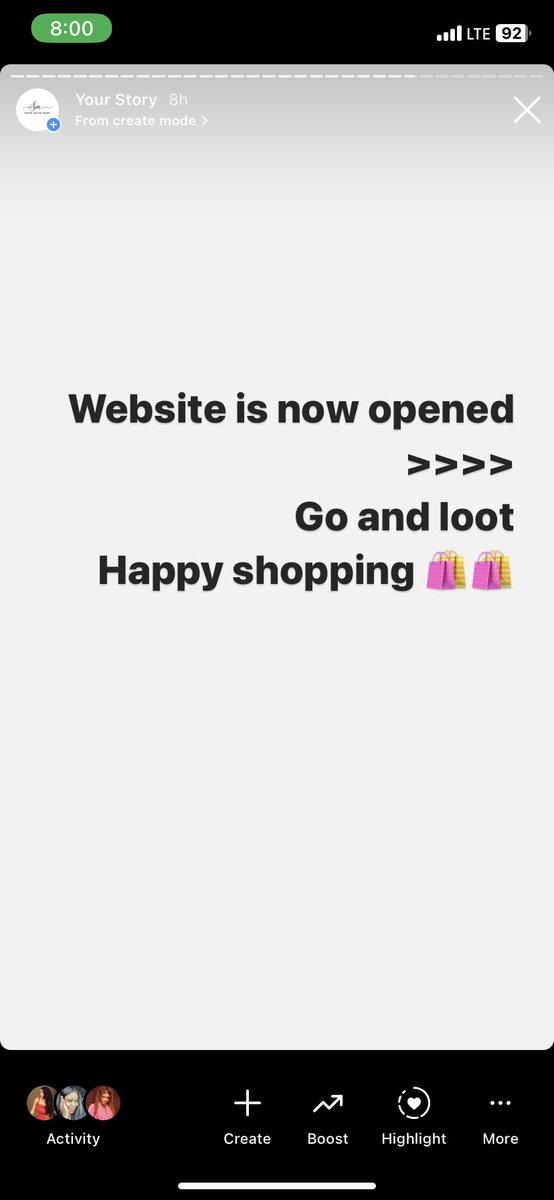 Website sales is officially on! Go and loot thefashionhut.bumpa.shop/?fbclid=PAZXh0…