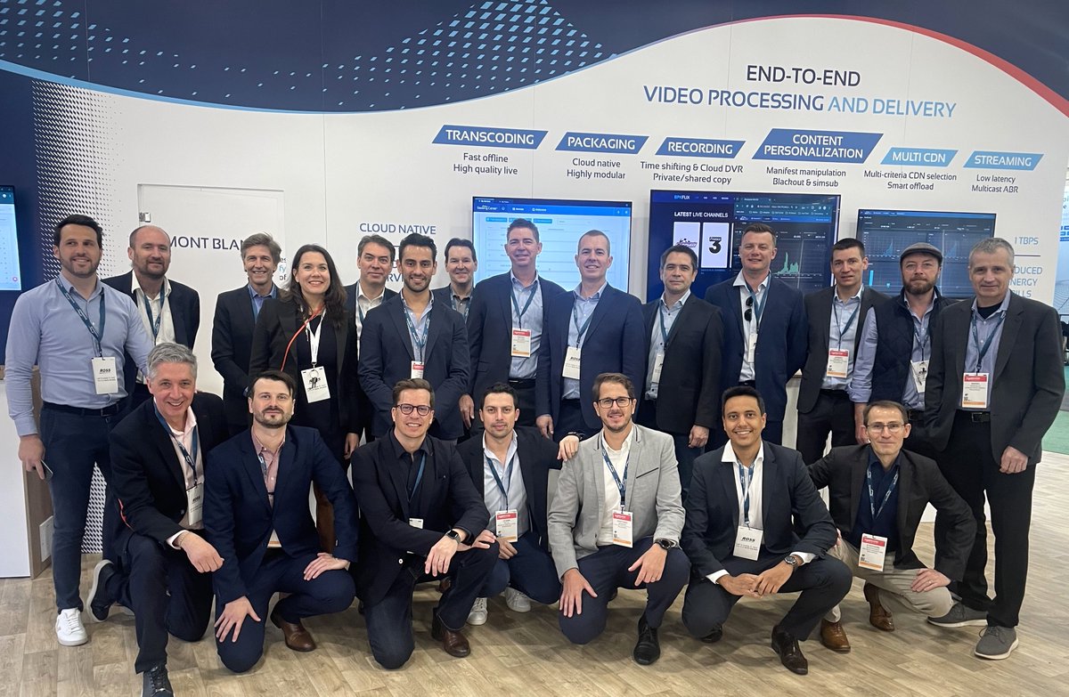broadpeak's tweet photo. ⚡️Dive into the innovation zone with us at @NABShow today! Our team is amped up to showcase our cutting-edge solutions at booth #W2529/West Hall. Come meet us💥

#NABShow #NABShow2024 #NABShow24 #Monetization #QoE #SSAI #AdInsertion #InteractiveAds #LasVegas https://t.co/Ea663lDSGW